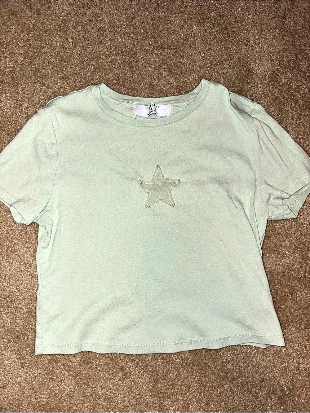 Short Sleeve Star Tee in Green